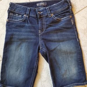 Silver Suki Bermuda Shorts